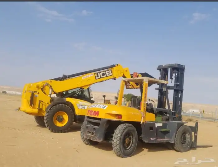 جي سي بي. بأكول حفار. JCB للإيجار. فوركلفت رافعه شوكيه 1