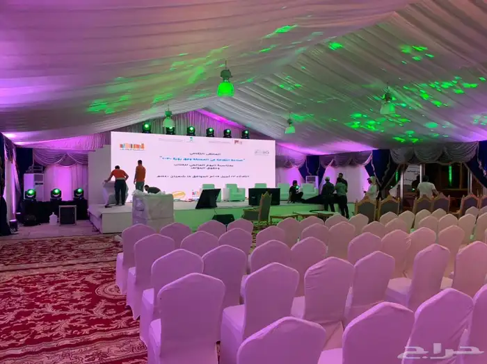 تاجير شاشات مسرح سستم صوت ستي كلر تراس بيمات 3