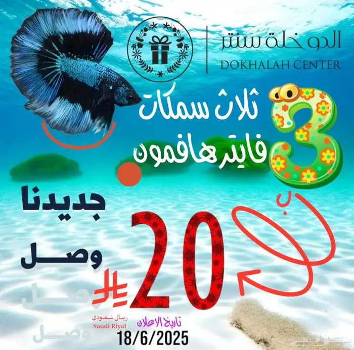 سمك فايتر هافمون 3 ب 20 0