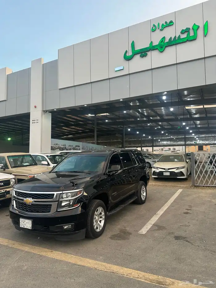 جمس تاهو 2015 اسود ماشي 341 الف بدون دبل محايل 0