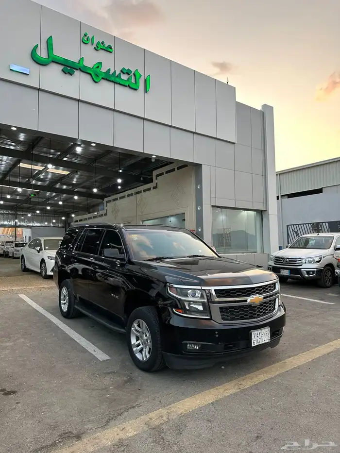 جمس تاهو 2015 اسود ماشي 341 الف بدون دبل محايل 14