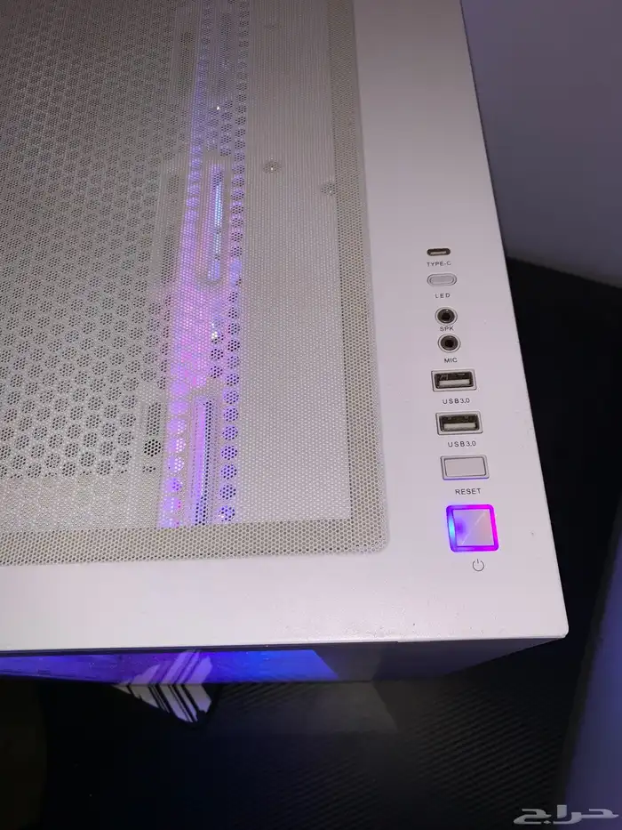 pc بيسي وملحقاته للبيع  التجميعه البيضاء 6