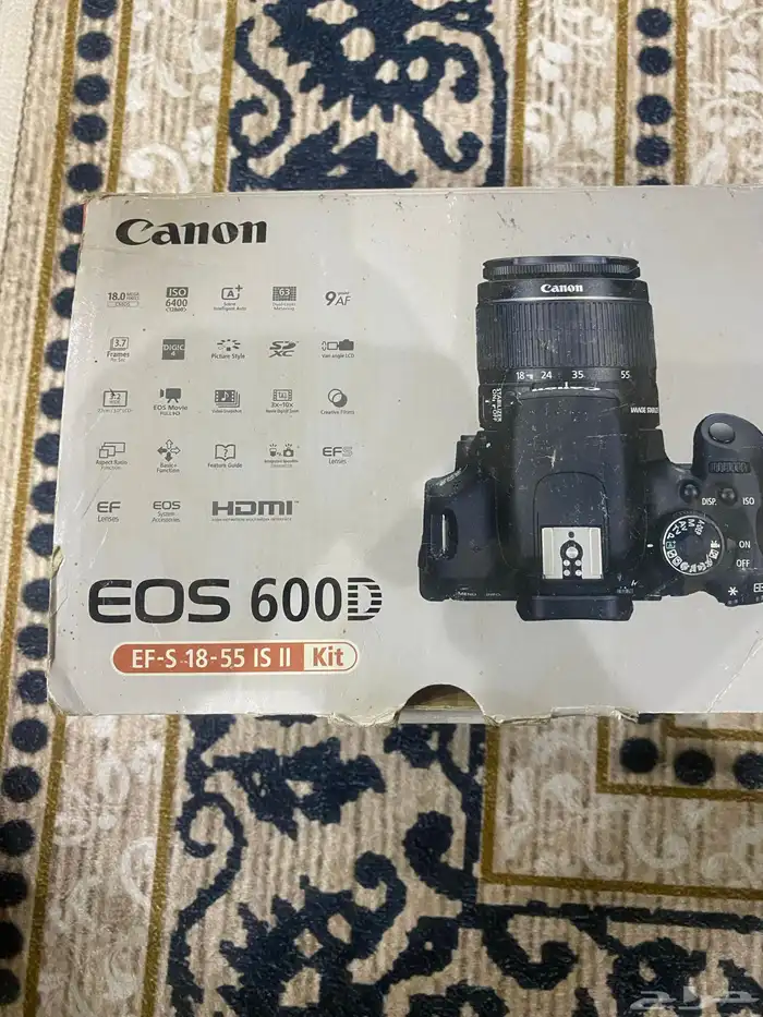 كاميرا كانون EOS 600D 4