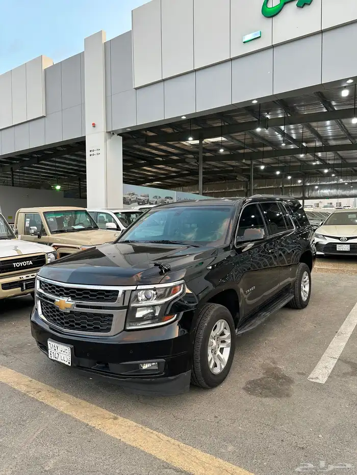 جمس تاهو 2015 اسود ماشي 341 الف بدون دبل محايل 3