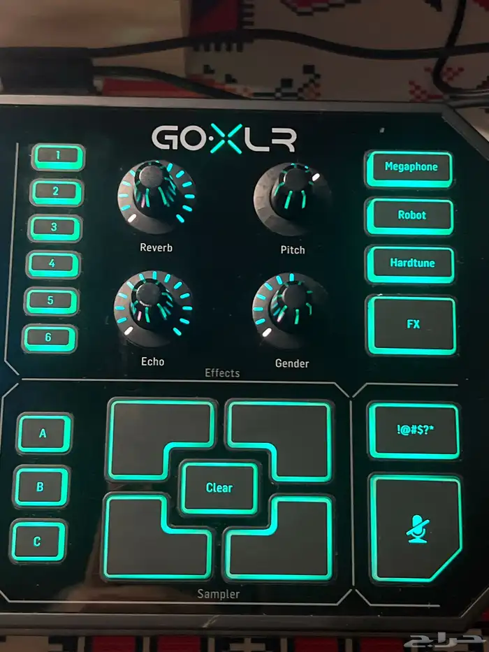 مكسر جواكسلر استخدام اسبوعين لارج Audio mixer goxlr 2