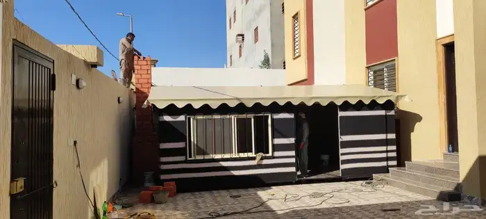 بيوت شعر ثابت متنقل سهل الفك والتركيب تفصيل حسب الطلب 4