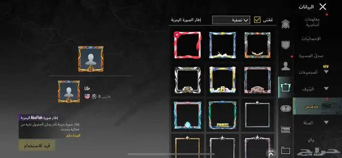 حساب ببجي للبيع 2
