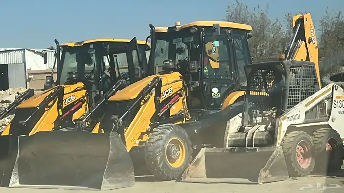 جي سي بي. بأكول حفار. JCB للإيجار. فوركلفت رافعه شوكيه 2
