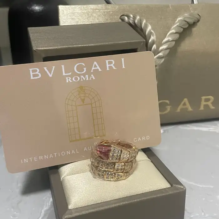 خاتم بولغري ماستر نسائي 0