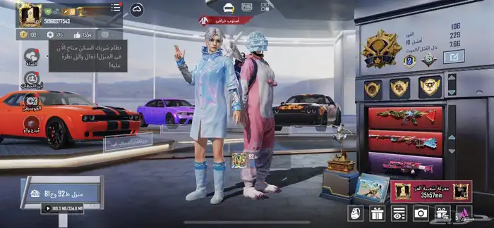 حساب ببجي للبيع 18