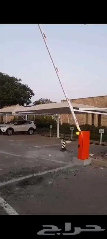 بوابه دخول وخروج سيارات بوابات مواقف سيارات gate barrier 8