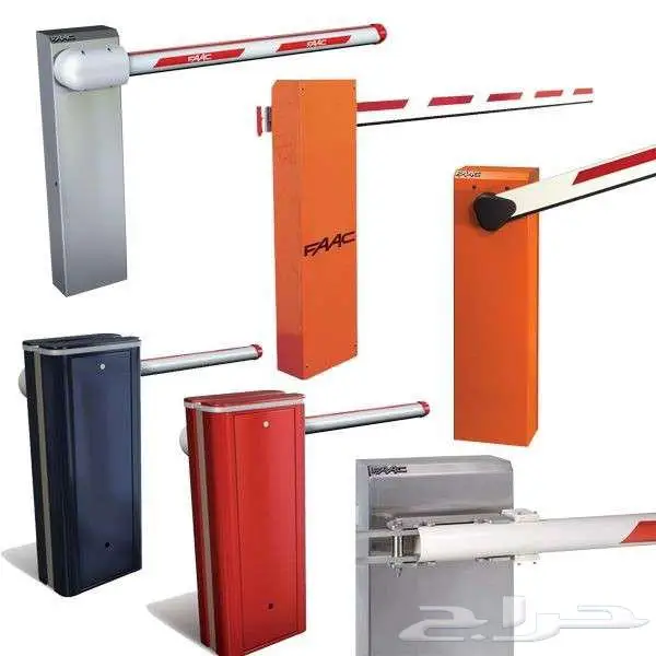 بوابه دخول وخروج سيارات بوابات مواقف سيارات gate barrier 5