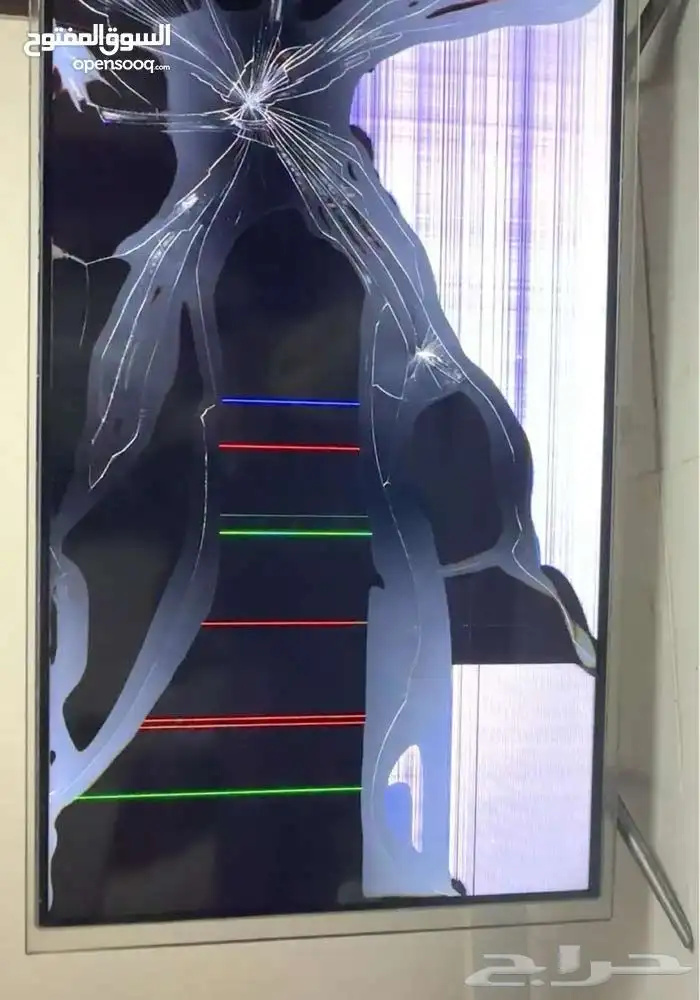 شاشة تلفزيون مكسورة 2