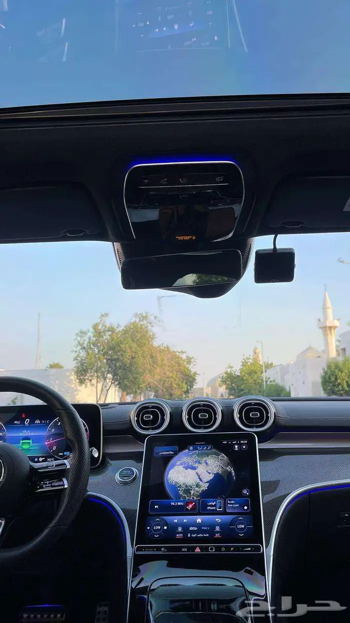 مرسيدس C300 AMG LINE نايت بكج ( تم البيع ربنا يبارك ) 38