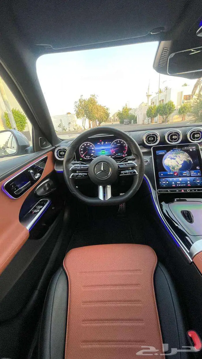 مرسيدس C300 AMG LINE نايت بكج ( تم البيع ربنا يبارك ) 33