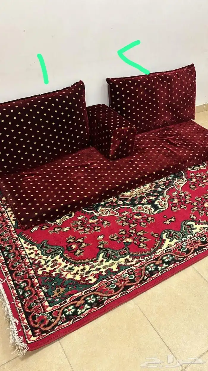 جلسات رحله 11 مركى و11 كنبه و11 فراشه و122 مخدات 1