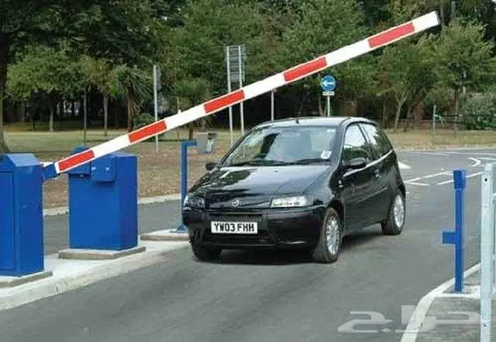 بوابه دخول وخروج سيارات بوابات مواقف سيارات gate barrier 0
