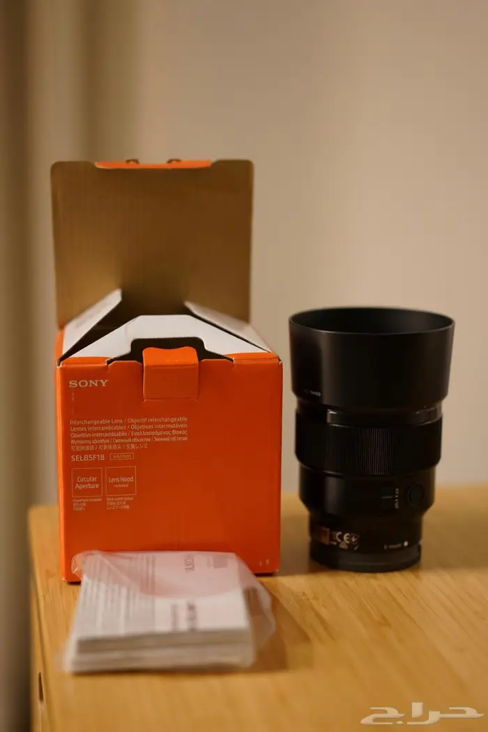 عدسة سوني Sony 85mm f1.8 0