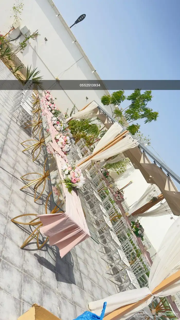طاولات قزاز للايجار 2