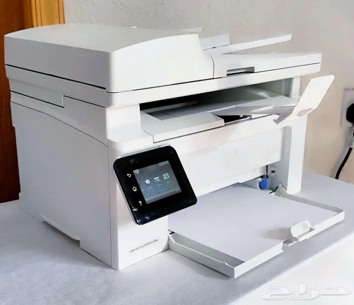 طابعة ليزرHP_شاملة_4 في1_أخت الجديدة_أسود فقط_واي فاي_ممتازة 1