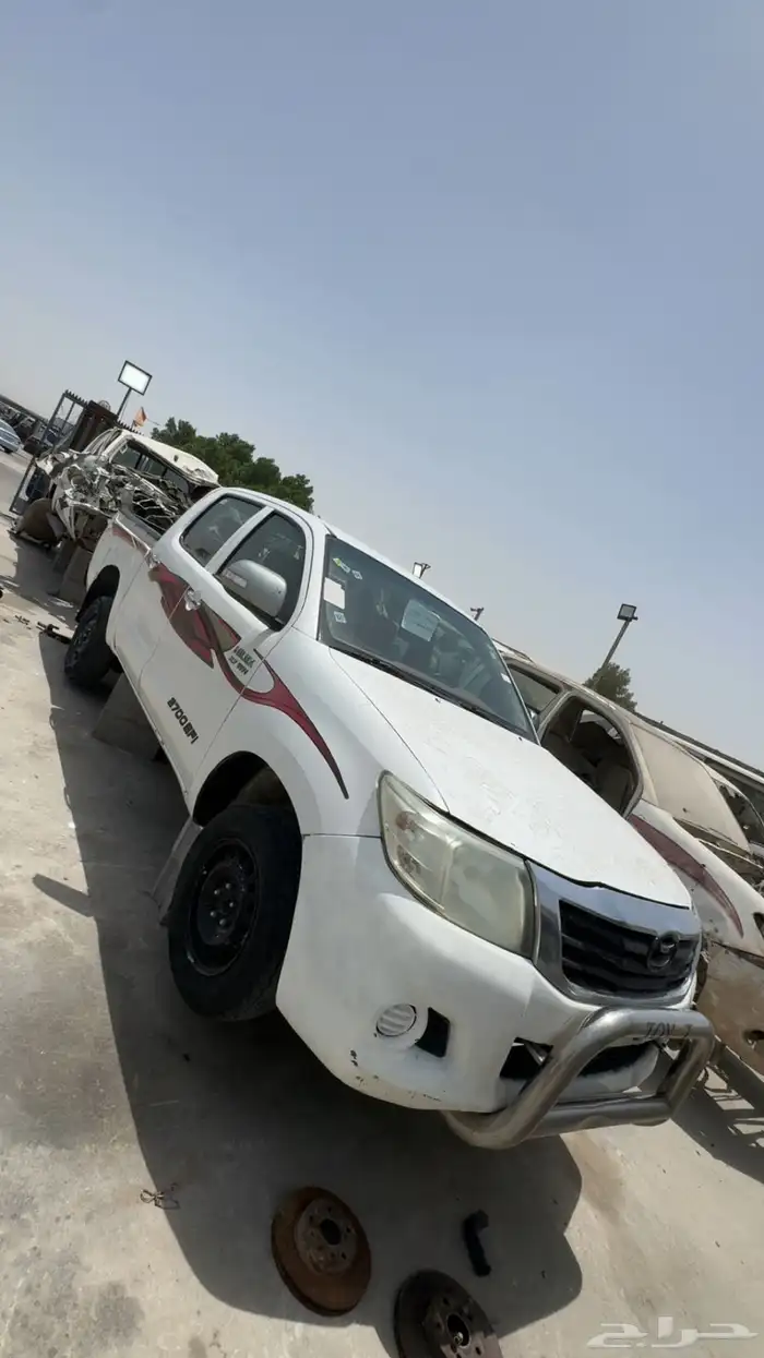 هايلكس تشليح وكاله من الصدام لصدام 3