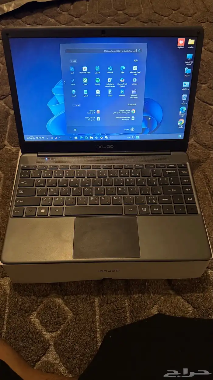 لابتوب نضيف جدا معالج i3 0