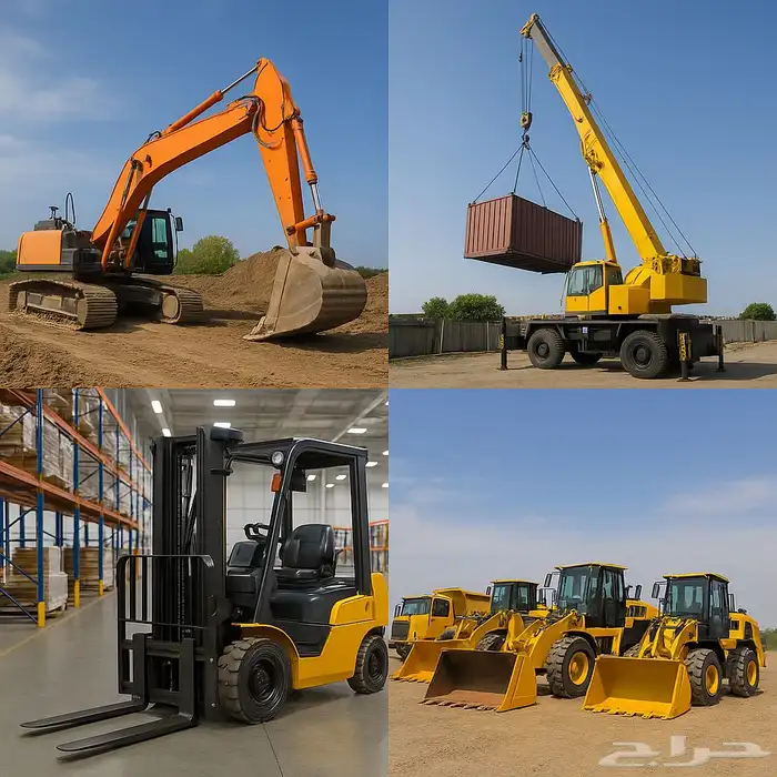 معدات ورافعات 0