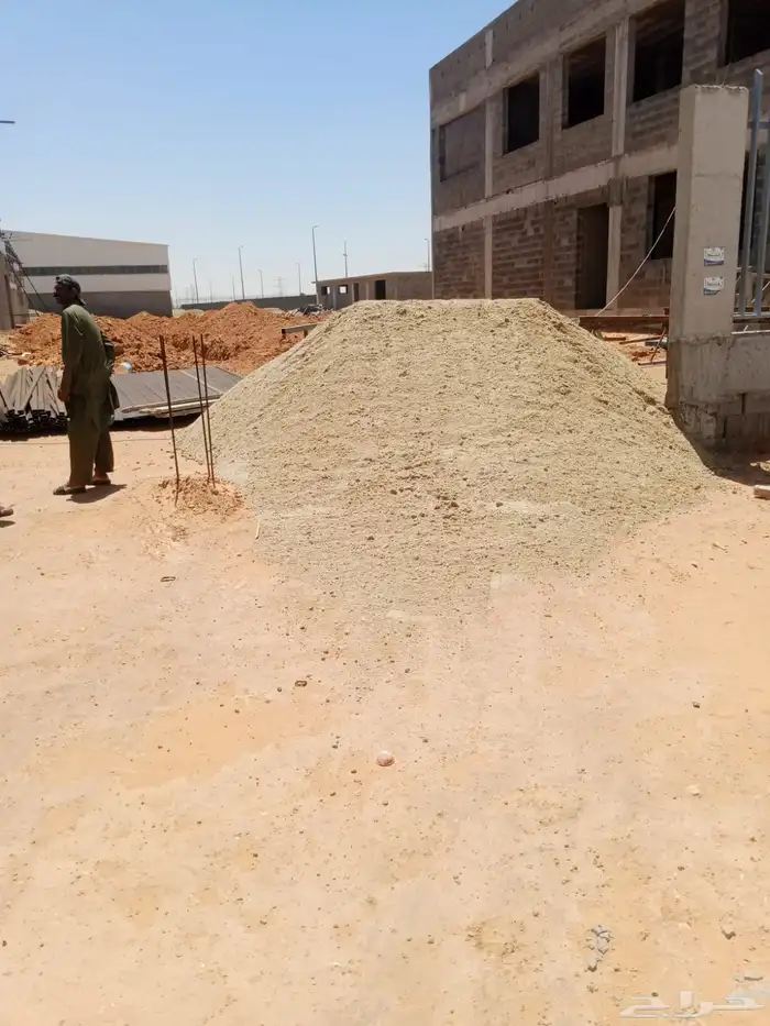 توريدات الرمل الابيض والاحمر رمل بطحا طرطشه بطحا بلاط مخلوط 8