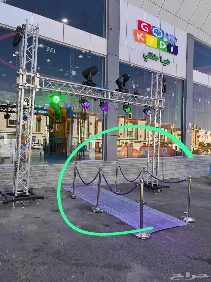 افتتاح محلات ليزرات بالونات دميه راقصه 0