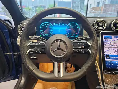 C300 AMG 2024 جديدة فل كامل اوف وايت 12
