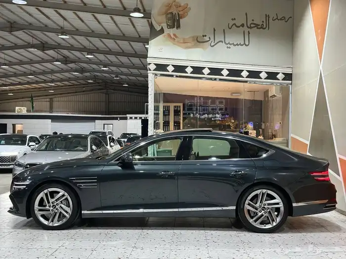 جينيسس G80 رويال 6 سلندر 2025 . رصد الفخامة 7