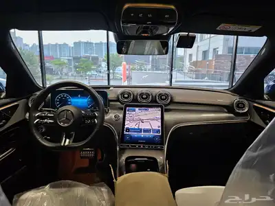 C300 AMG 2024 جديدة فل كامل اوف وايت 14