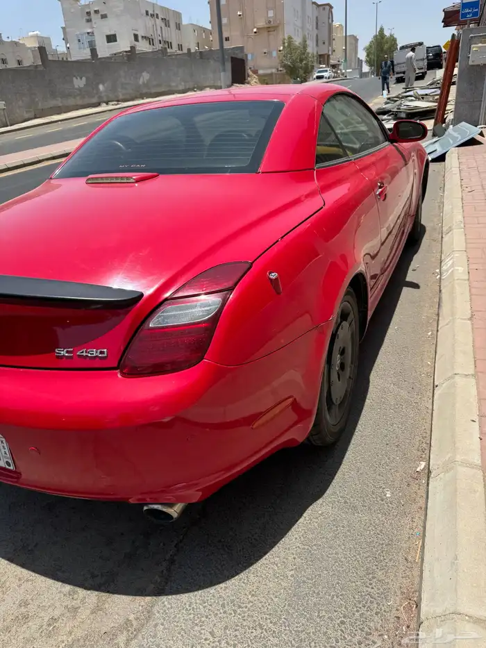 لكزس Sc430 موديل 2005 ماشيه 190 الف 4