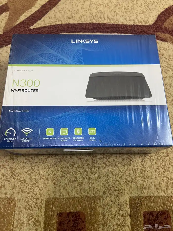 جهاز مودم LINKSYS جديد ما استخدم للبيع 1