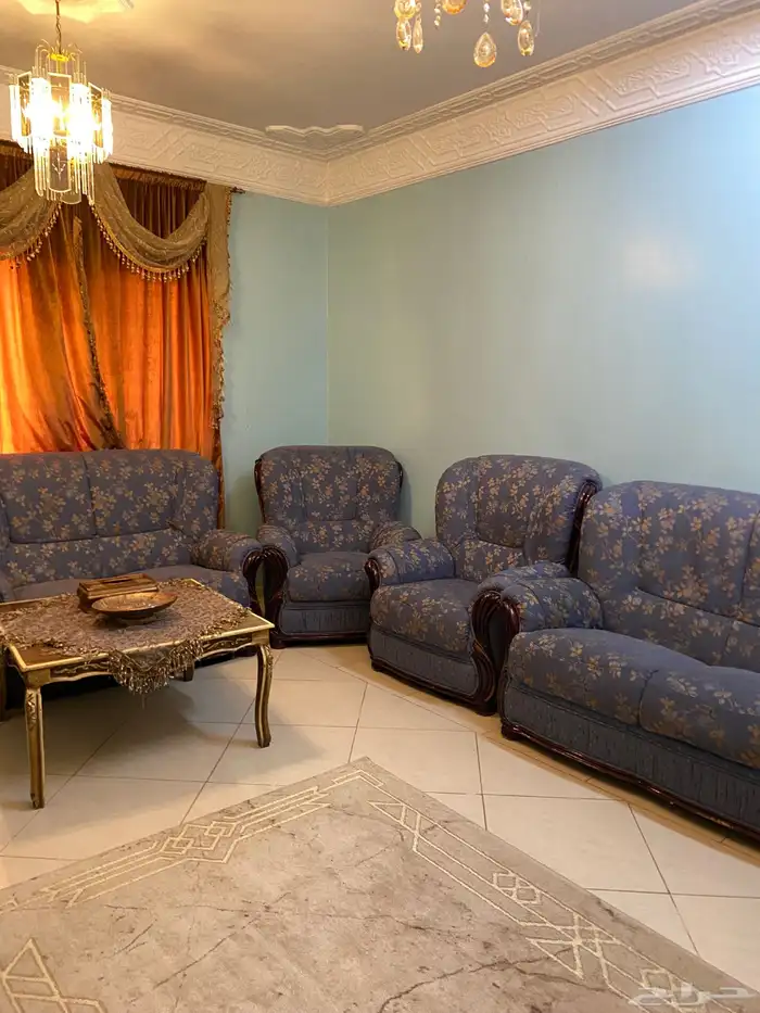 3 اطقم كنب تركي مستعمل 0