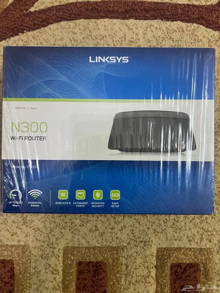 جهاز مودم LINKSYS جديد ما استخدم للبيع 0
