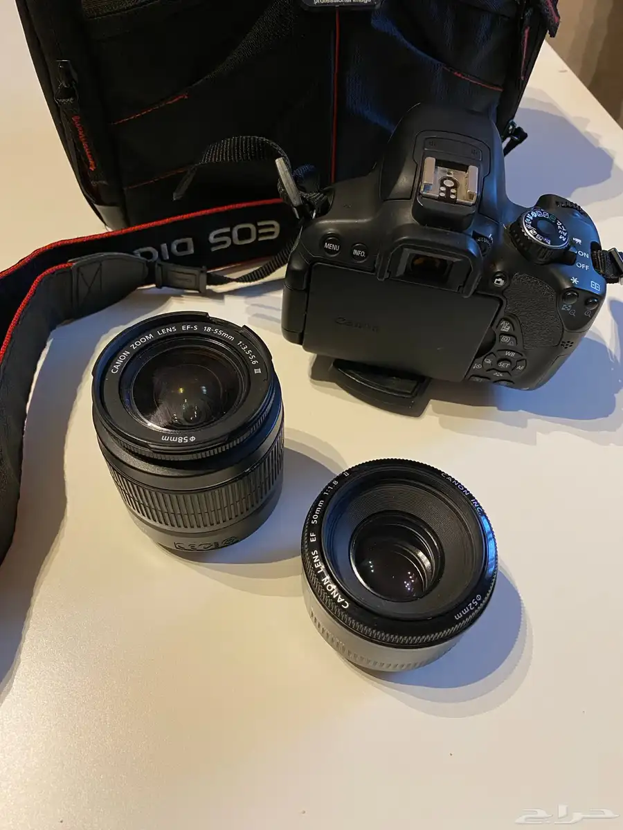 كاميرا كانون احترافية 650D 3