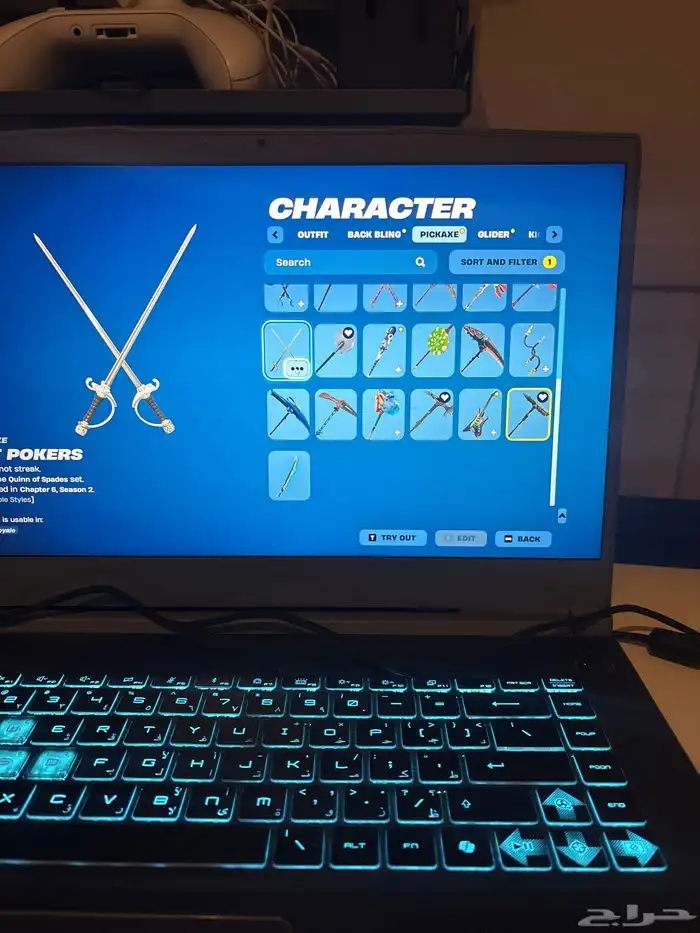 حساب فورتنايت للبيع السيزن ال3 و الرابع 4 كاملين 1