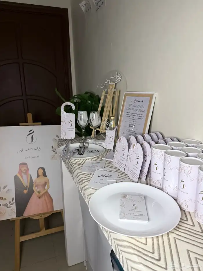 توزيعات ثيمات طقم تقطيع كيك لوحات علب مناديل كروت طاوله 11