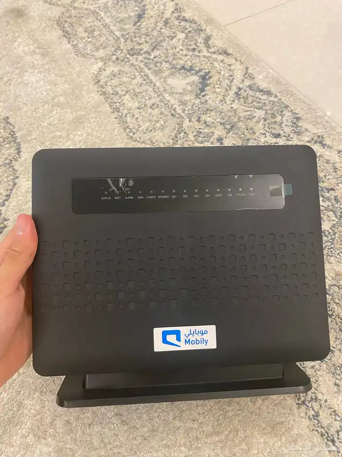للبيع جهاز انترنت الياف بصرية موبايلي 0