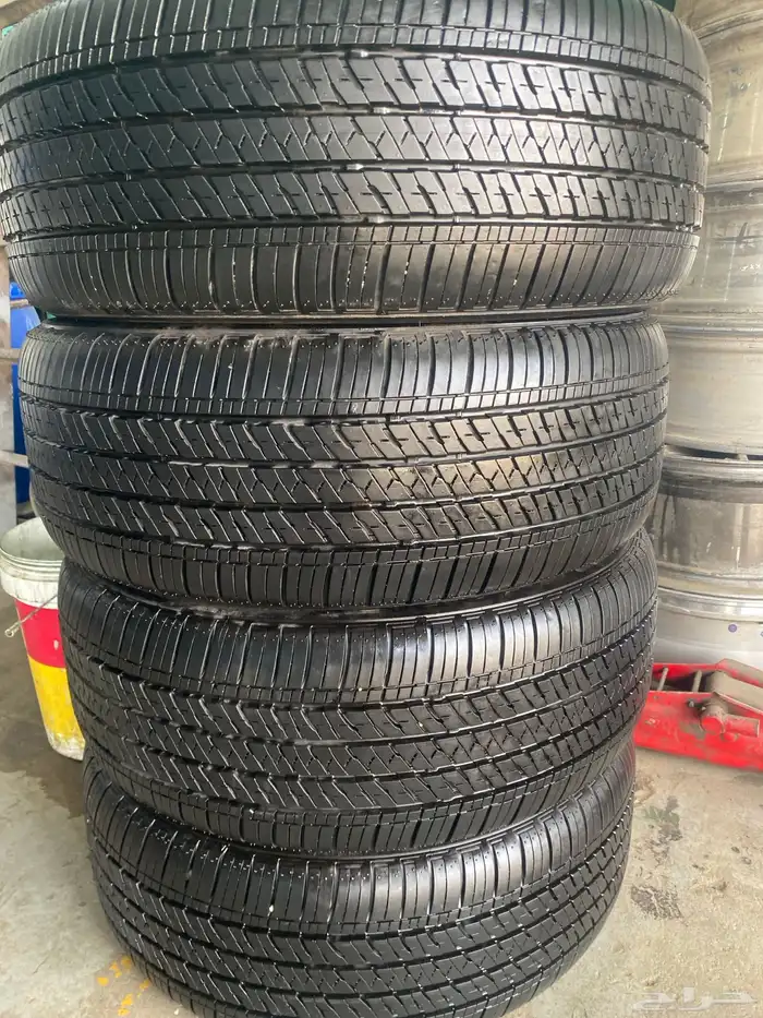 طقم كفرات برجستن منزل 255 45 20 3