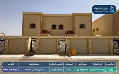فيلا سكنية للبيع 4 شقق مناسبة للاستثمار 1