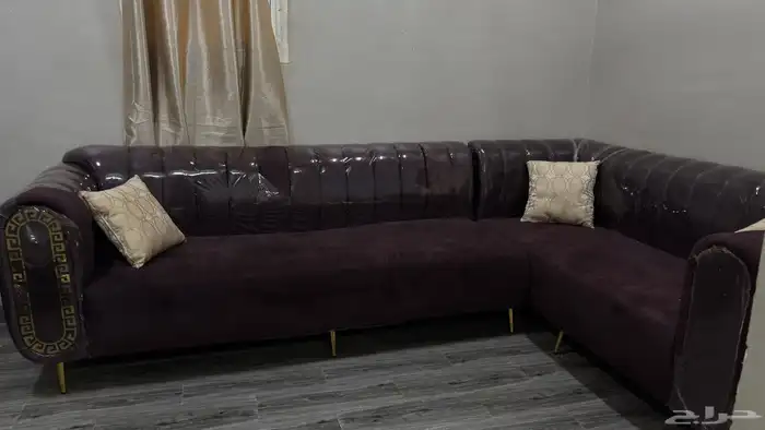 كنب حرف Lنظيف 0