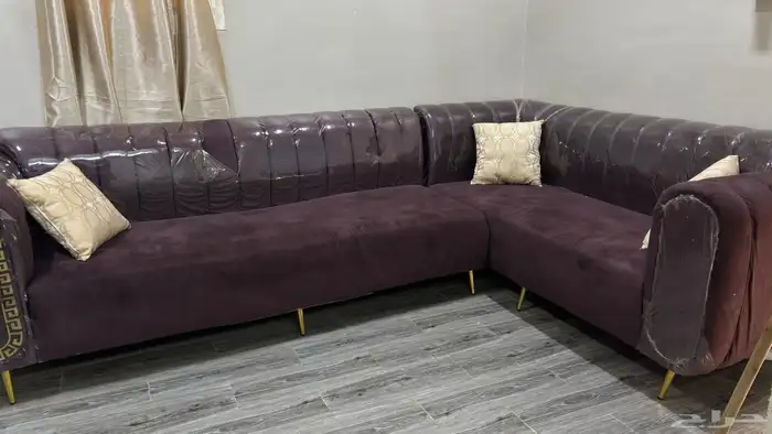 كنب حرف Lنظيف 1