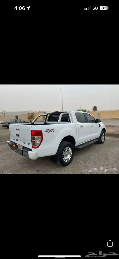 فورد رينجر 2016 فل كامل دبل غمارتين وكاله بنزين 45