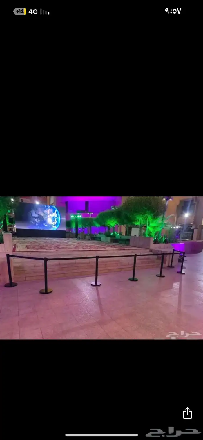 حواجز تنظيمية أسياج تنظيم حشود تنظيم حدائق فعاليات ملاعب 4