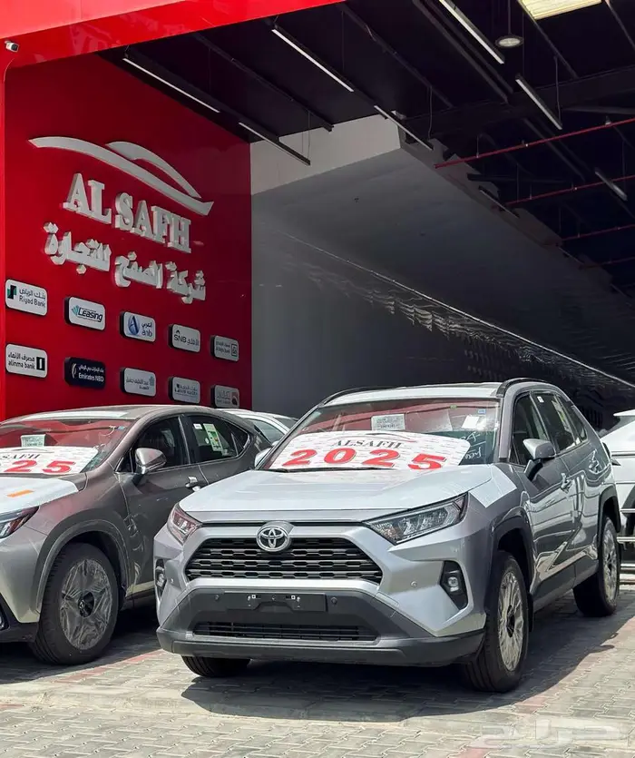 تويوتا راف فور XLE بنزين 2025 جميع الالوان 3