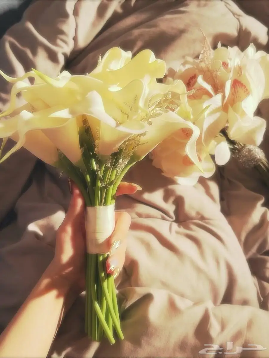 مسكة ورد عروسه 2