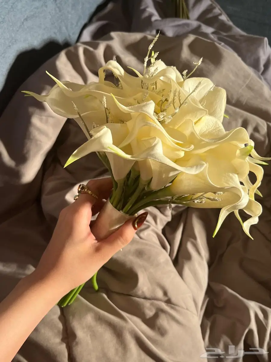 مسكة ورد عروسه 4