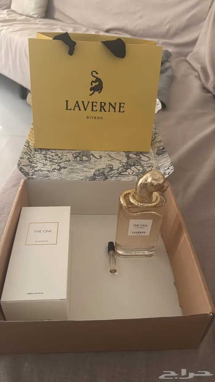 للبيع عطر ذا ون من شركه لافيرن اصلي. توه جديد. بخه من بخه بس 0